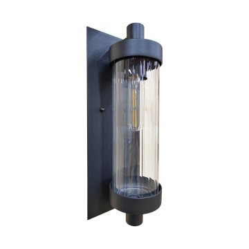 Prezent 28213A - Zunanja stenska svetilka VERTICA 1xE27/35W/230V IP54 črna