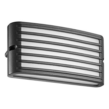 Prezent 31317 - LED Zunanja stenska svetilka PLUTO LED/9W/230V IP54 črna
