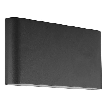 Prezent 31318 - LED Zunanja stenska svetilka MAER 2xLED/5W/230V IP44 črna