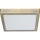 Prezent 49063 - LED Stropna svetilka LENYS LED/15W/230V 4000K 17,5x17,5 cm medenina