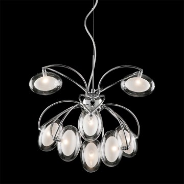 Prezent 69039 - PENELOPA Lestenec 9xG4/20W/230V