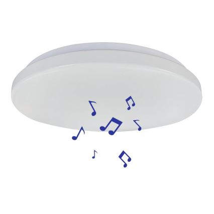 Prezent 70013 - LED RGB Zatemnitvena stropna svetilka z zvočnikom BLISS LED/50W/230V 3000-6500K + Daljinski upravljalnik