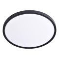 Prezent 70326 - LED Zatemnitvena stropna svetilka TRIMO LED/24W/230V 3000-6000K pr. 30 cm črna