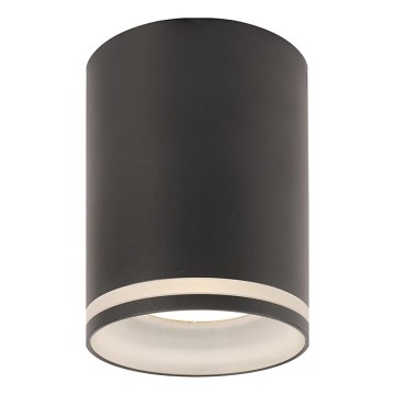 Prezent 71113 - Točkovna svetilka SAUL 1xGU10/50W/230V, premer 7 cm, črna