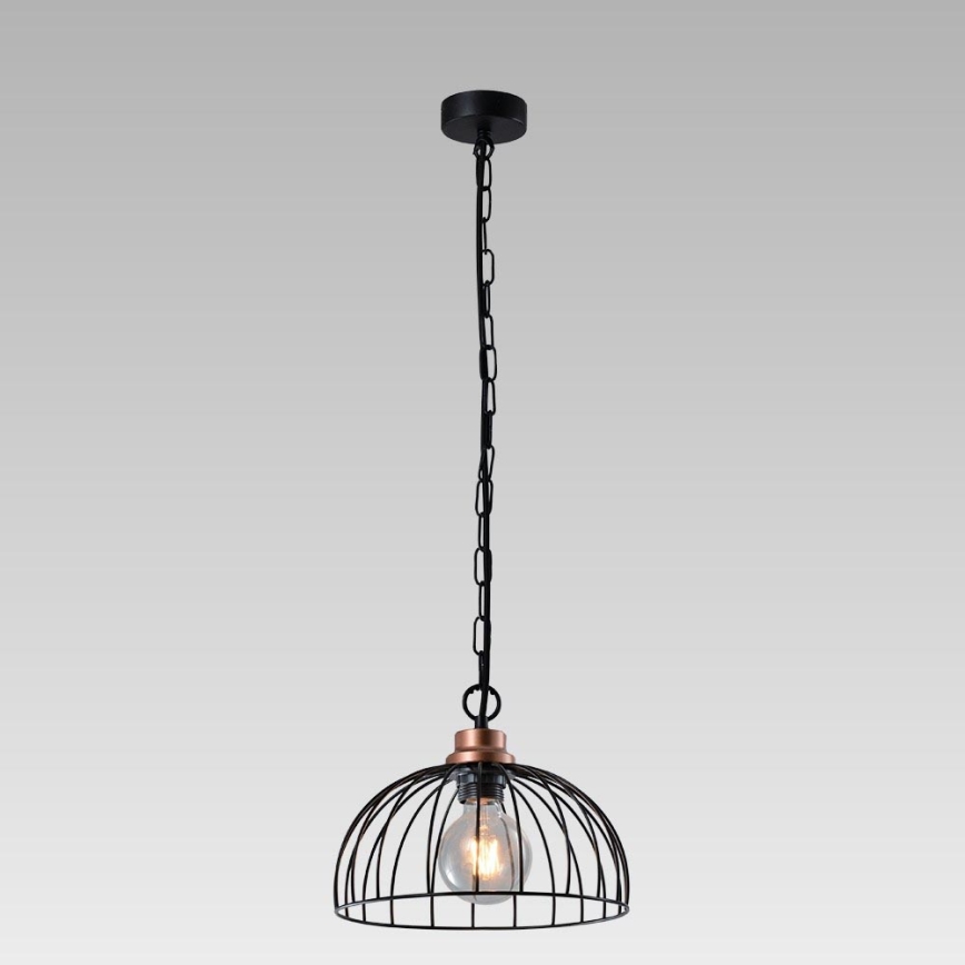 Prezent 75465 - Lestenec na verigi BASKET 1xE27/60W/230V