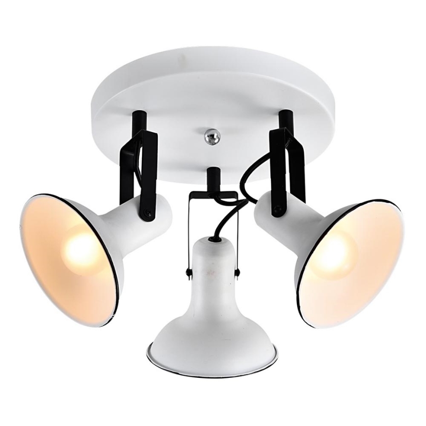 Prezent 75475 - Reflektor ANDORA 3xE14/40W/230V bela