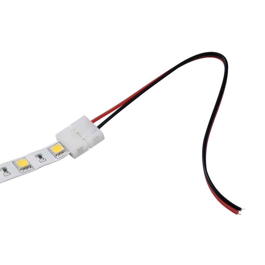 Prilagodljiv enostranski konektor za LED trakove 2-pin 10 mm