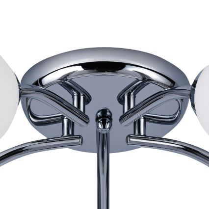 Prisajen lestenec PORTOS 5xE14/10W/230V poliran krom