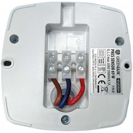 Prisotnostni senzor PRES SENSOR 2000W, bel