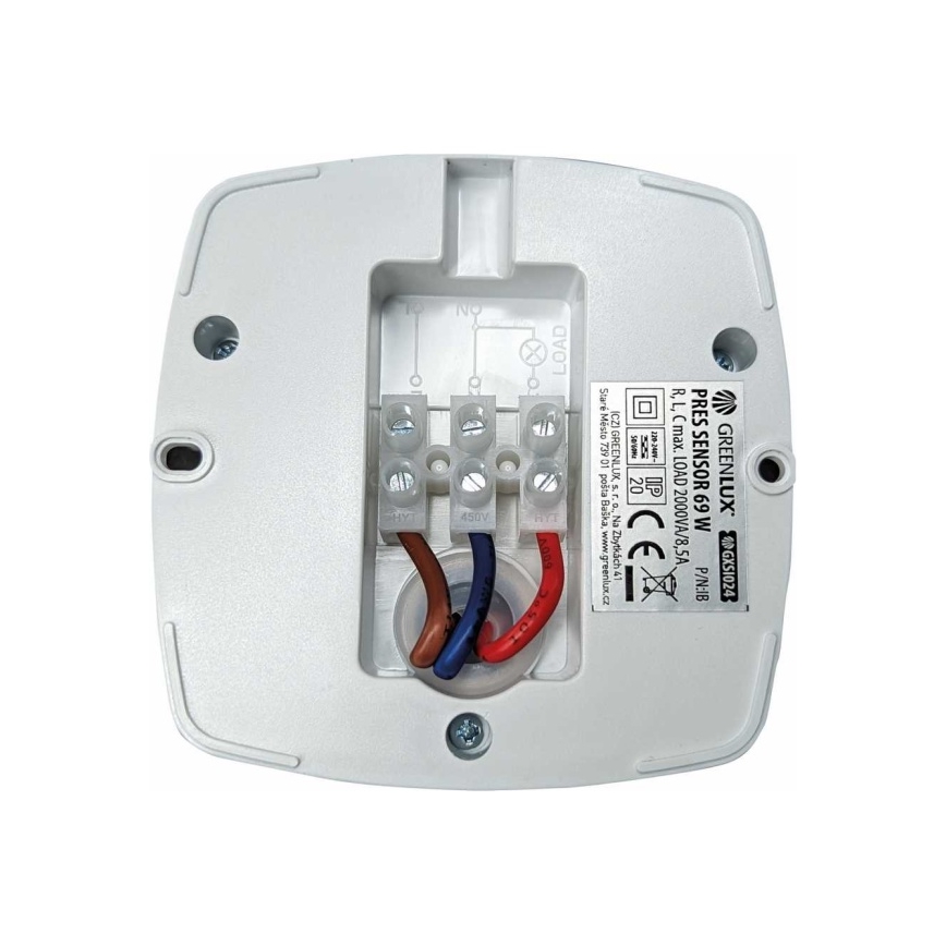 Prisotnostni senzor PRES SENSOR 2000W, bel