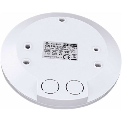 Prisotnostni senzor PRES SENSOR 2000W, bela