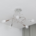 Pritrdilni lestenec OXFORD 5xE27/15W/230V sijajni krom
