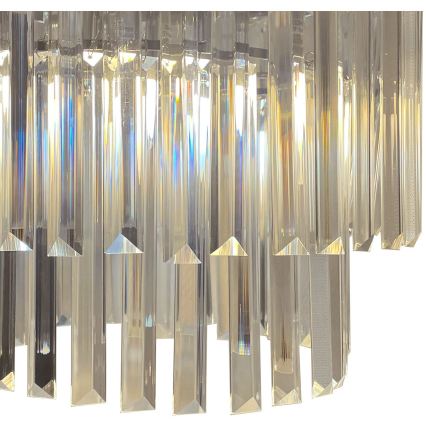 Pritrdjen lestenec VETRO 4xE14/40W/230V sijajni krom