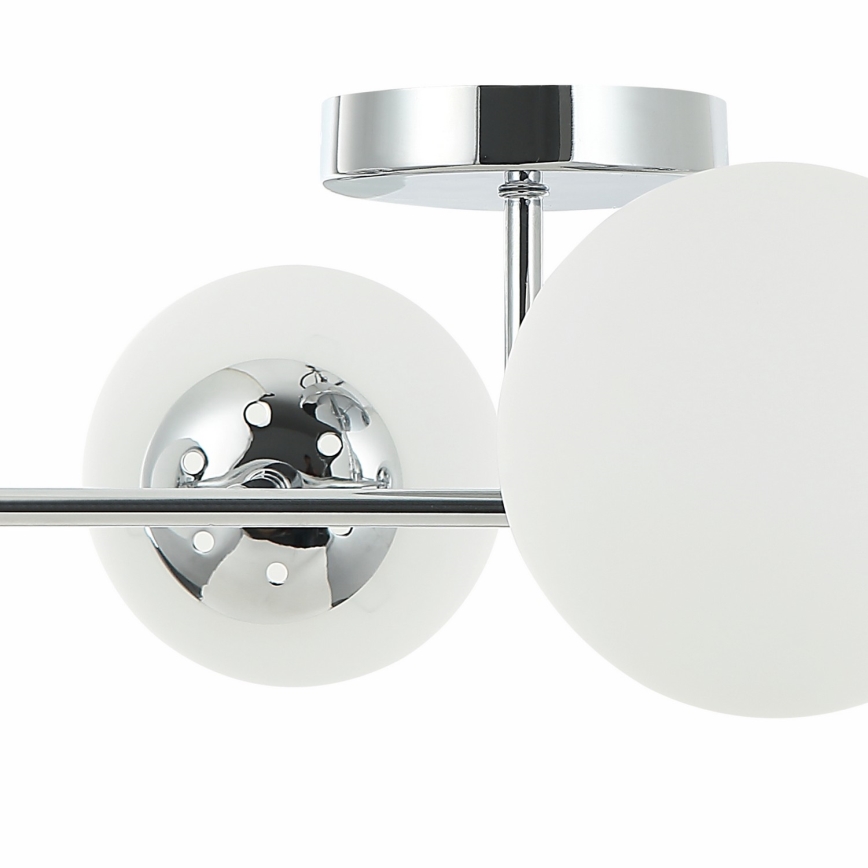Pritrjen lestenec MADDIE 4xE14/5W/230V, sijajni krom