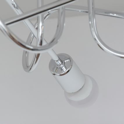 Pritrjen lestenec OXFORD 3xE27/15W/230V, sijajni krom