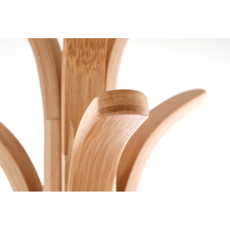 Prostostoječ obešalnik 177x52 cm rjav