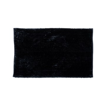 Protizdrsna kopalna preproga CHENILLE 50x80 cm črna