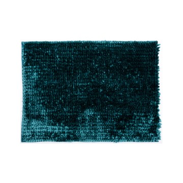 Protizdrsna kopalniška preproga CHENILLE 50x80 cm turkizna