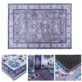 Protizdrsna orientalska preproga PRINT SHINE 160x230 cm, modra