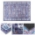 Protizdrsna orientalska preproga PRINT SHINE 160x230 cm, modra