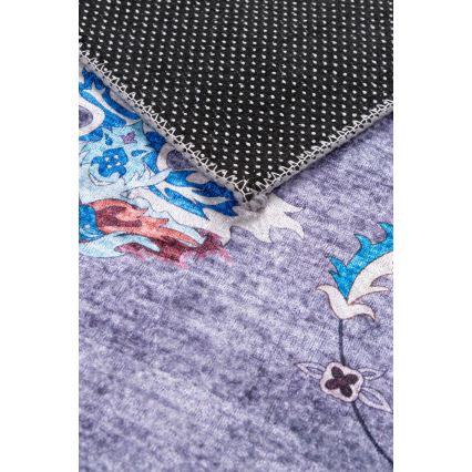 Protizdrsna orientalska preproga PRINT SHINE 160x230 cm, modra