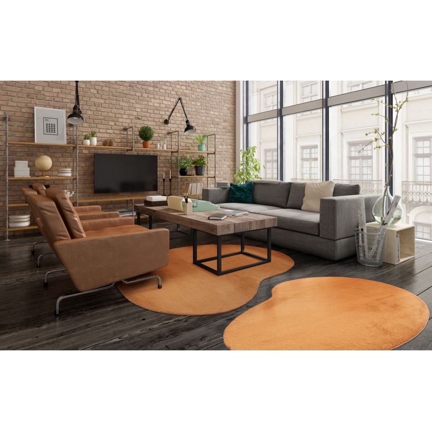 Protizdrsna preproga LOREN 120x170 cm oranžna