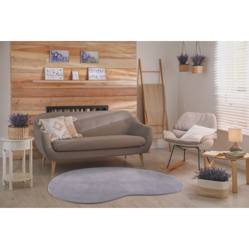 Protizdrsna preproga LOREN 160x230 cm siva