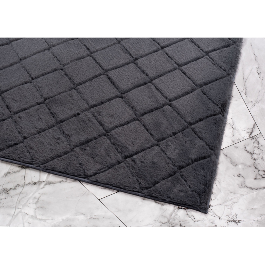 Protizdrsna preproga MODENA NEW 120x160 cm antracitna