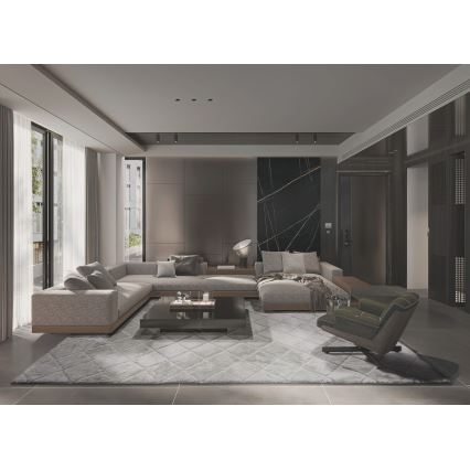 Protizdrsna preproga MODENA NEW 120x160 cm siva