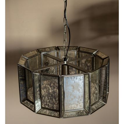 PTMD - Lestenec na verigi ANTIQUE 1xE27/40W/230V premer 46 cm