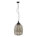 PTMD - Lestenec na verigi BAYU 1xE27/40W/230V, premer 37 cm