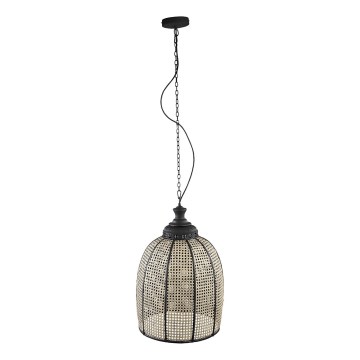 PTMD - Lestenec na verigi BAYU 1xE27/40W/230V, premer 37 cm