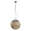 PTMD - Lestenec na verigi BAYU 1xE27/40W/230V premer 50 cm