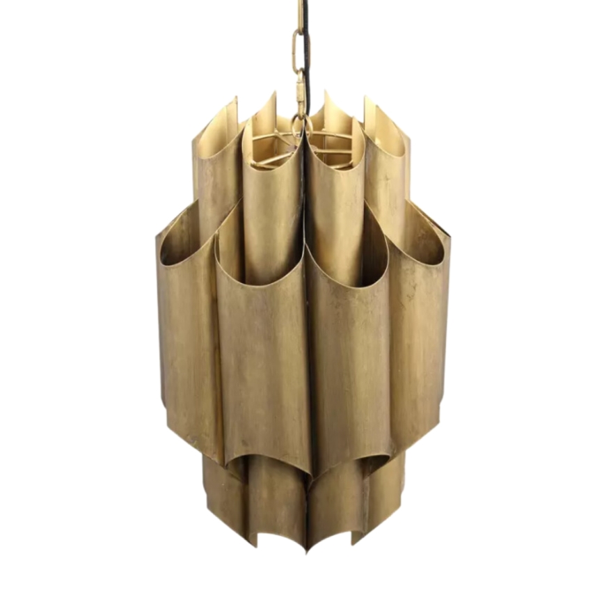 PTMD - Lestenec na verigi TERRIN 1xE27/40W/230V Ø 33 cm
