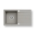 Pyramis 70053701 - Kuhinjsko korito NEXT 76x44 cm granit/siva