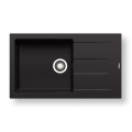 Pyramis 70217801 - Kuhinjsko pomivalno korito ATHLOS 86x50 cm, granit, v mat črni barvi