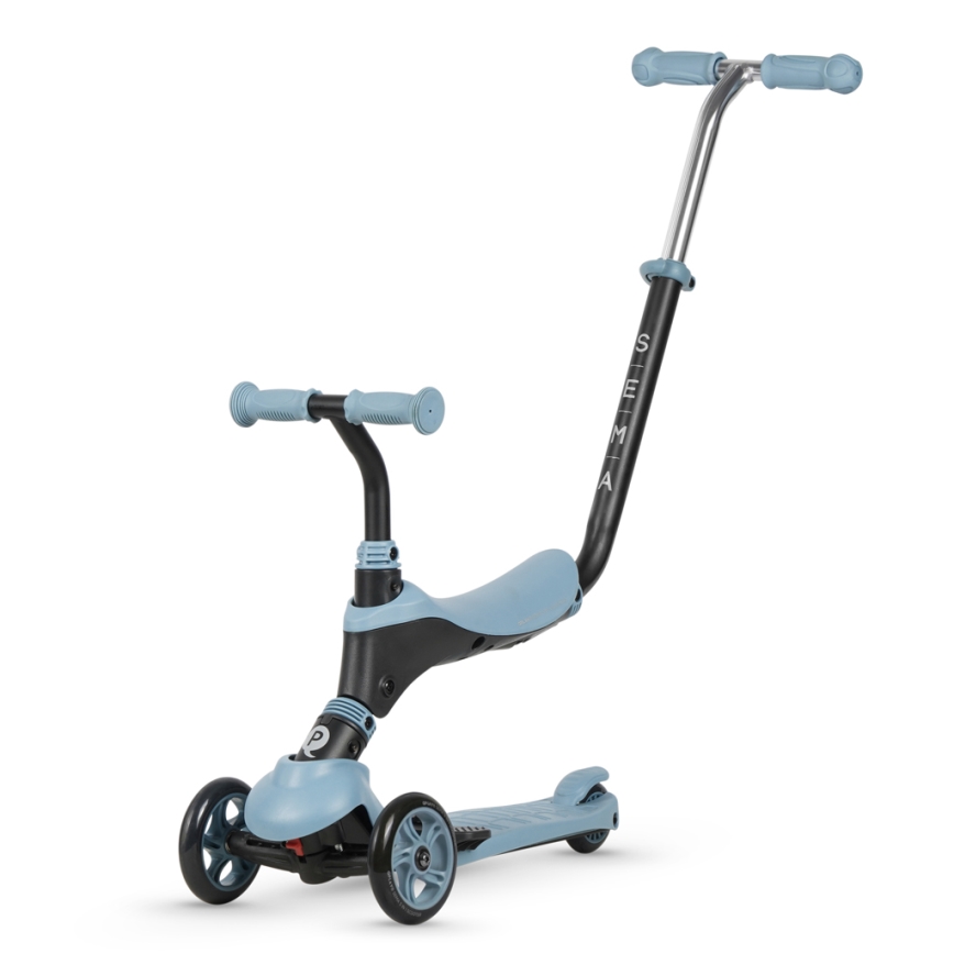 QPlay - Otroški skiro 4v1 SEMA modra