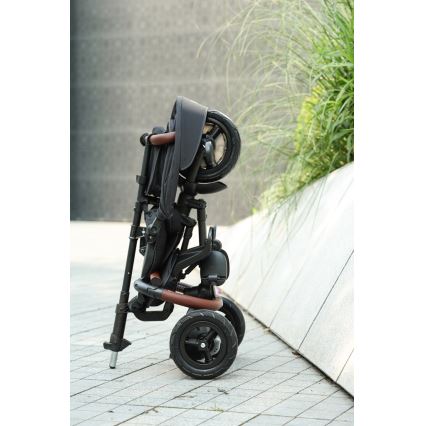 QPlay - Otroški tricikel 6 v 1 RITO DELUXE siva