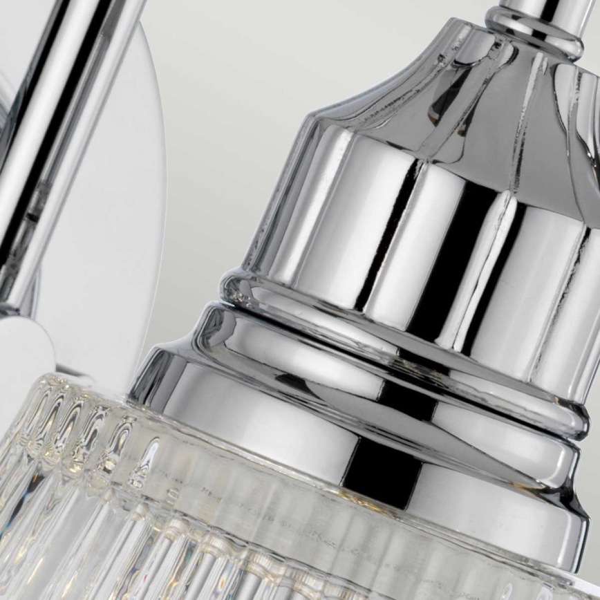 Quintiesse - LED stenska svetilka za kopalnico ADDISON 1xG9/3W/230V IP44 sijajni krom