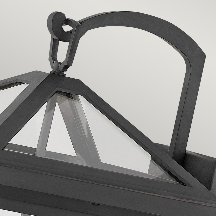 Quintiesse - Zunanja stenska svetilka ALFORD L 3xE14/40W/230V IP44 črna