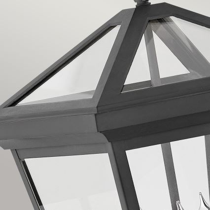 Quintiesse - Zunanja stenska svetilka ALFORD L 3xE14/40W/230V IP44 črna