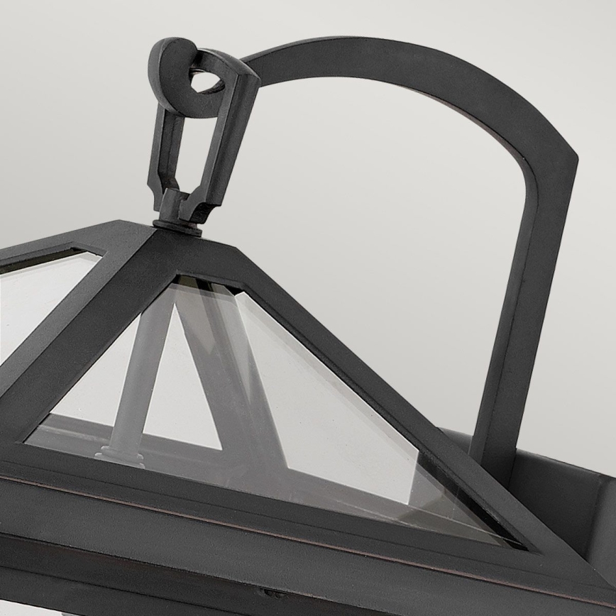 Quintiesse - Zunanja stenska svetilka ALFORD M 2xE14/40W/230V IP44 črna