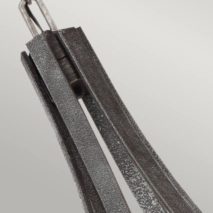 Quintiesse - Lestenec na verigi ANGELO 6xE27/60W/230V dekor hrast