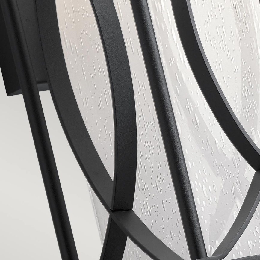 Quintiesse - Zunanja stenska svetilka ASHBERN M 1xE27/60W/230V IP44 črna