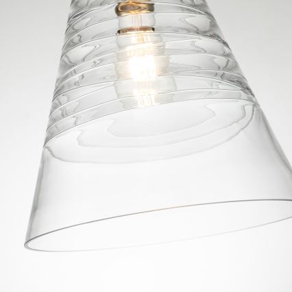 Quintiesse - Lestenec na verigi ELMORE 1xE27/60W/230V zlate barve