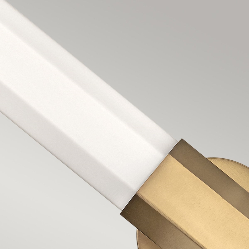 Quintiesse - LED kopalniško stensko svetilo FACET 2xLED/12W/230V IP44 zlata