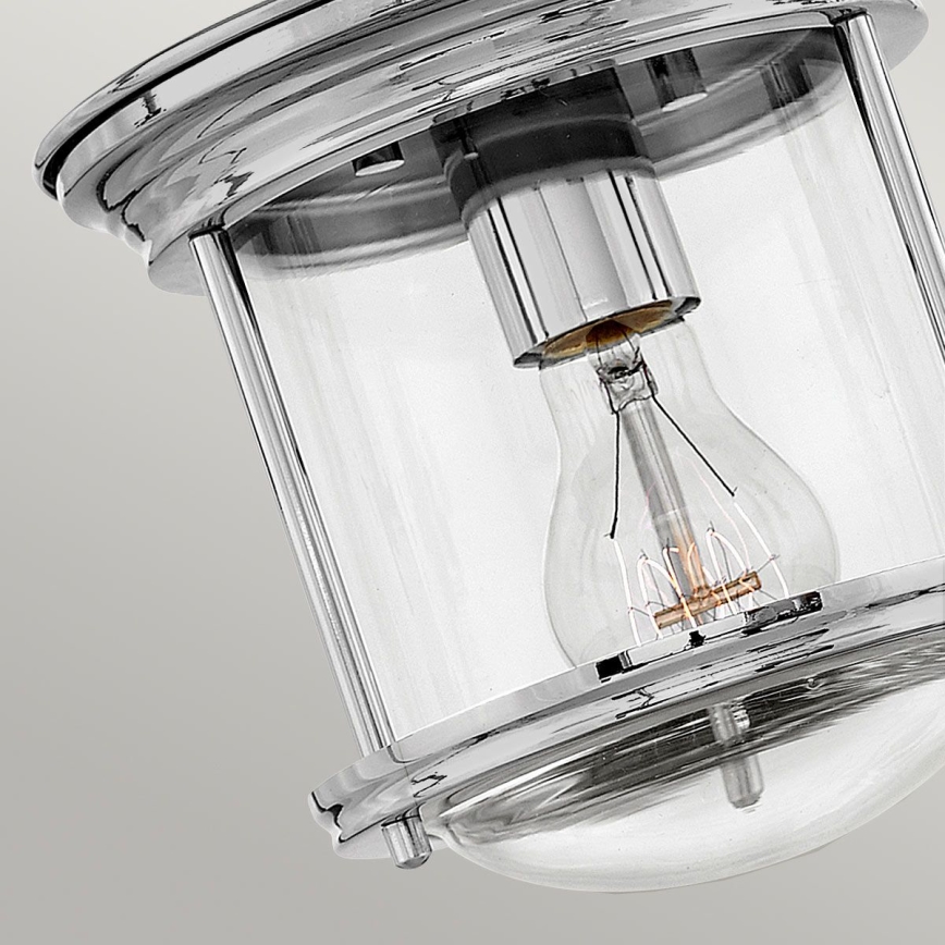 Quintiesse - Zunanja stropna svetilka HADRIAN 1xE27/60W/230V, premer 16,8 cm, IP44