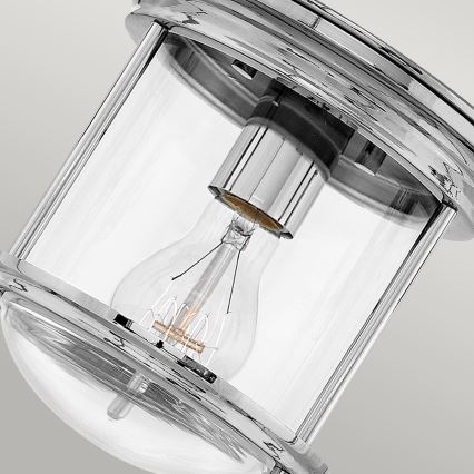 Quintiesse - Zunanja stropna svetilka HADRIAN 1xE27/60W/230V, premer 16,8 cm, IP44