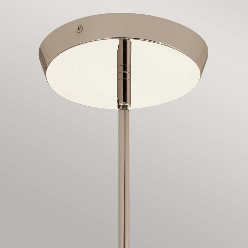 Quintiesse - LED kopalniški lestenec na drogu KAYVA LED/24W/230V IP44 sijajni krom