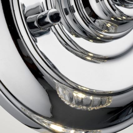 Quintiesse - LED kopalniška stenska svetilka KEYNES 1xG9/3W/230V IP44 sijajni krom